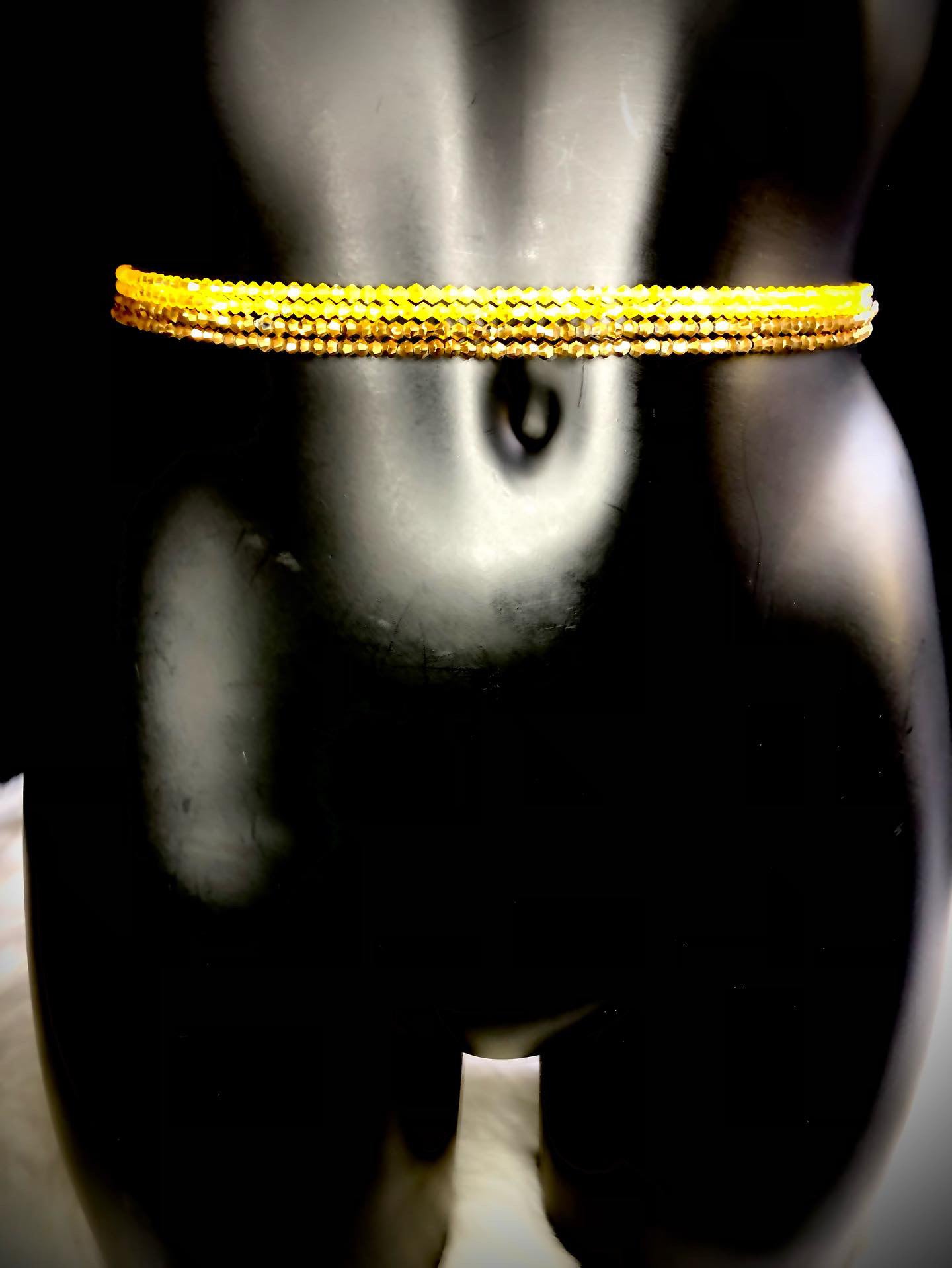Waist pearls jewelry