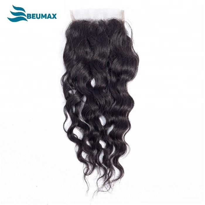 BeuMax 10A Grade 3/4 Water Wave Bundles with 4x4 Closure Brazilian