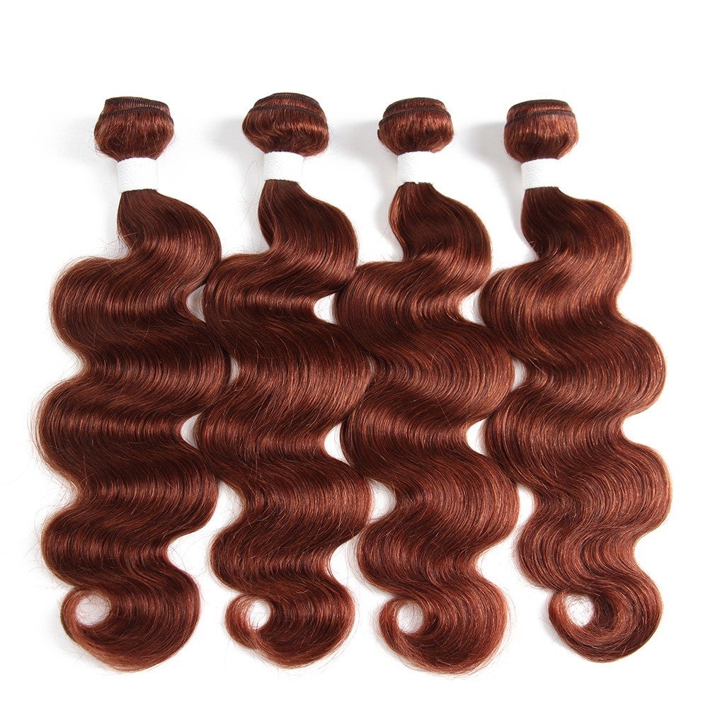 10A Grade #33 Body Wave #4 BUNDLES with CLOSURES & FRONTALS