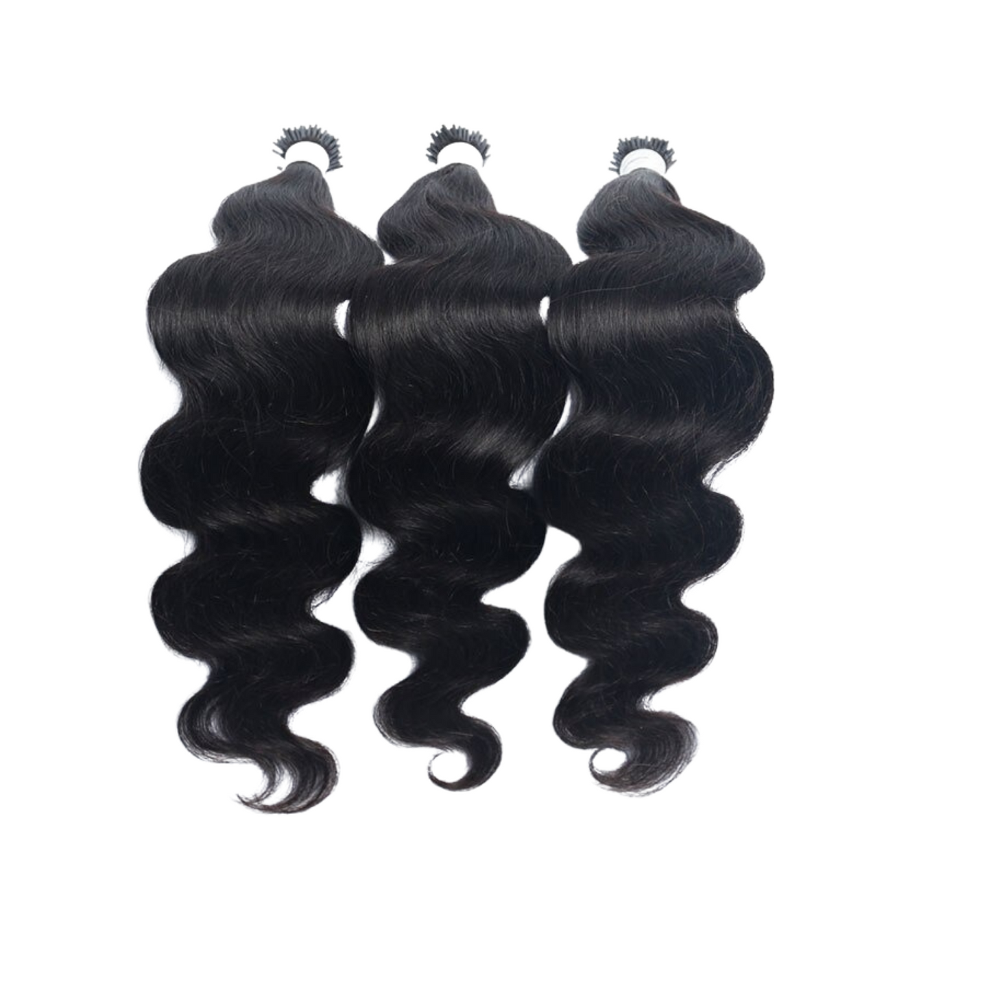 Body Wave Human Hair i Tip Microlinks Bulk Braiding Human Hair Bundles