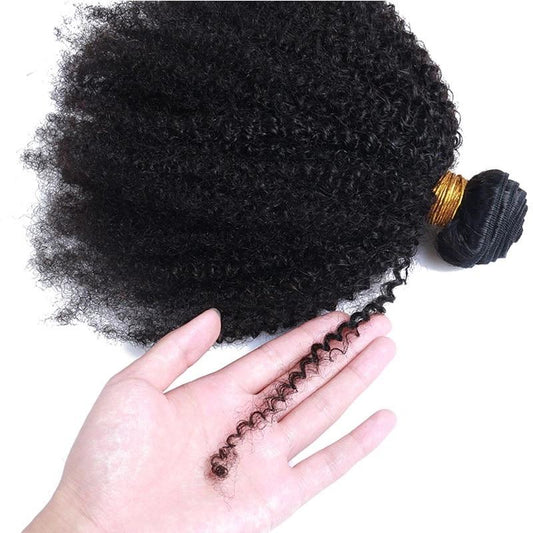 10A Grade 1/3/4 Afro Kinky Curly Vietnam Human Hair Extension Bundles