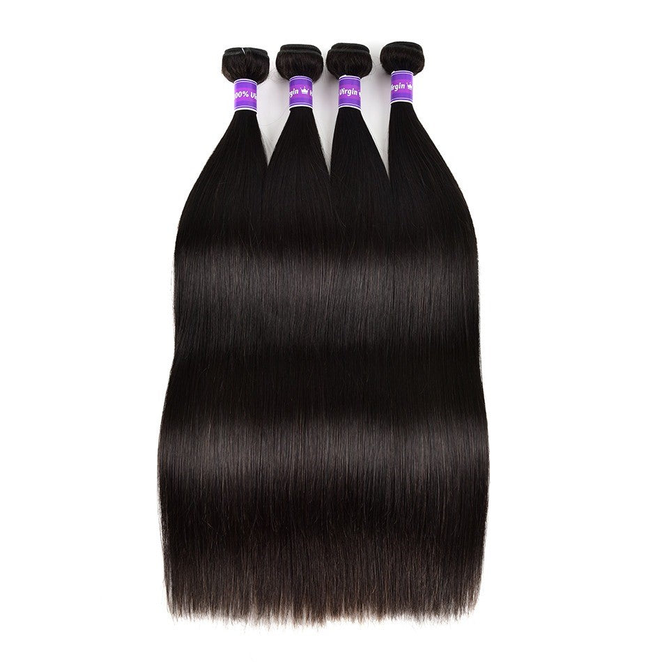 Wholesale 5/6/10/12 Bundles Brazilian Straight Hair 10A Grade Human Ha