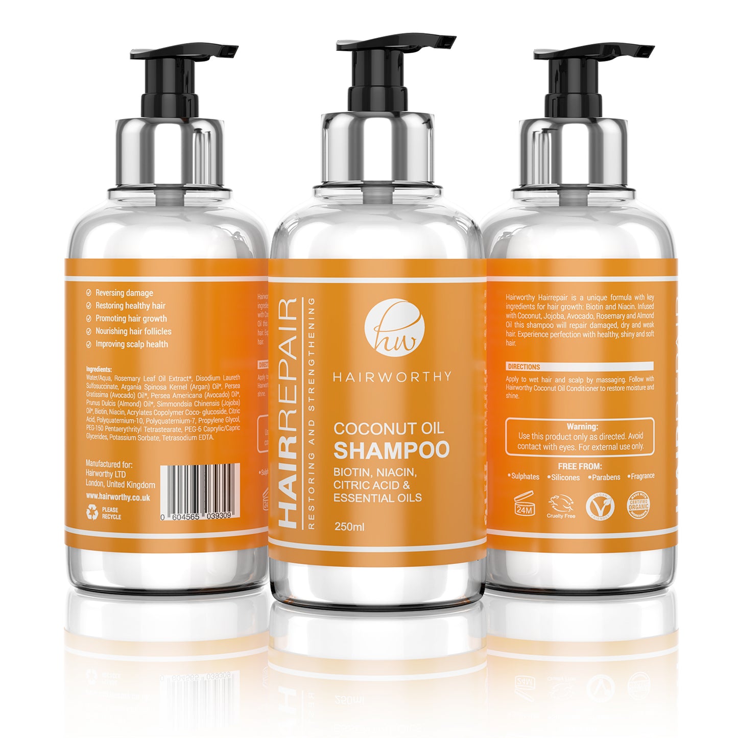 Hairworthy Hair repair Shampoo