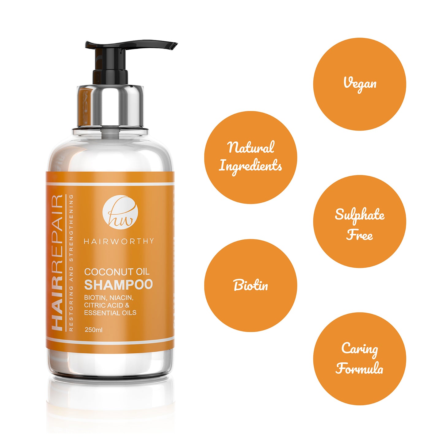 Hairworthy Hair repair Shampoo