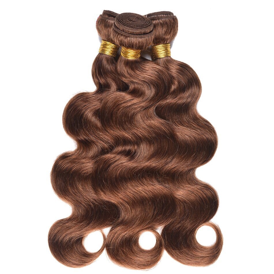 10A Grade #33 Body Wave #4 BUNDLES with CLOSURES & FRONTALS