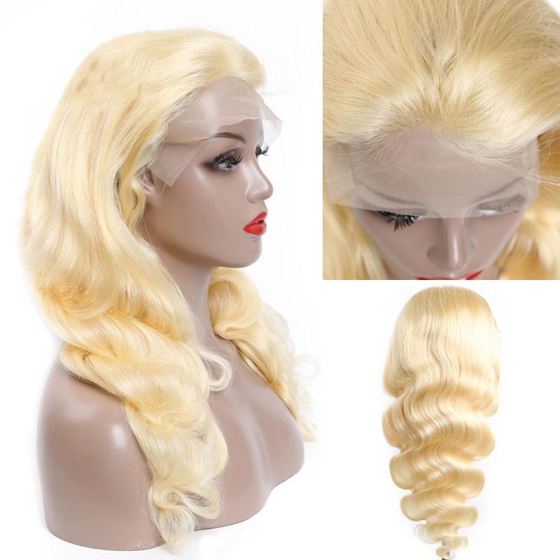 Body Wave 613 Transparent Lace 13x4 Frontal Wig 4x4 Closure Wig 13x6x1